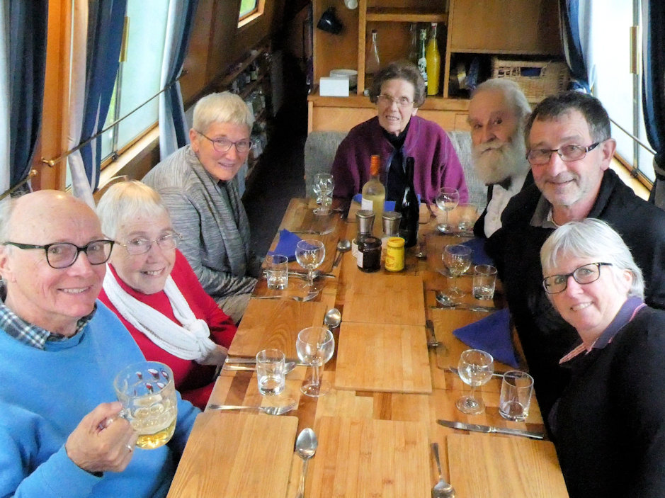 Boat passengers photograph